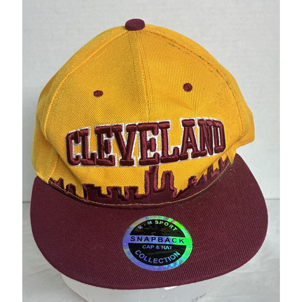Cleveland Cavaliers Skyline R-M Sport Adjustable Snapback Hat Cap NBA